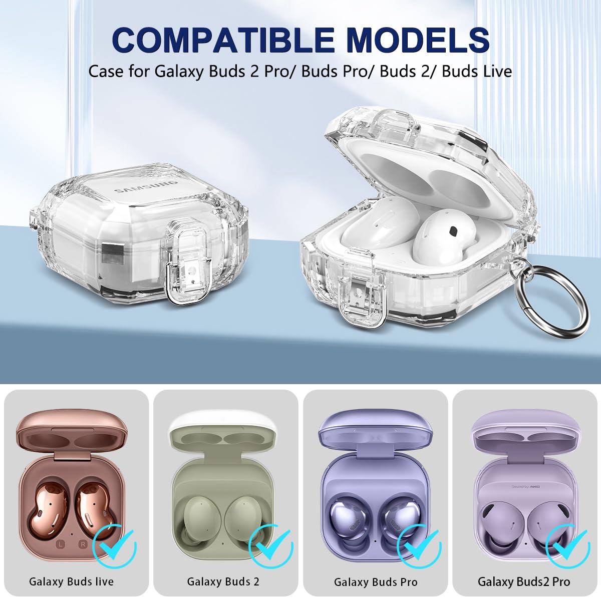 【正規品】Galaxy buds2 Pro　韓国版 ケース付✨️ Galaxy Buds2 Pro Case + Accessory | Ringke Gift Set – Ringke